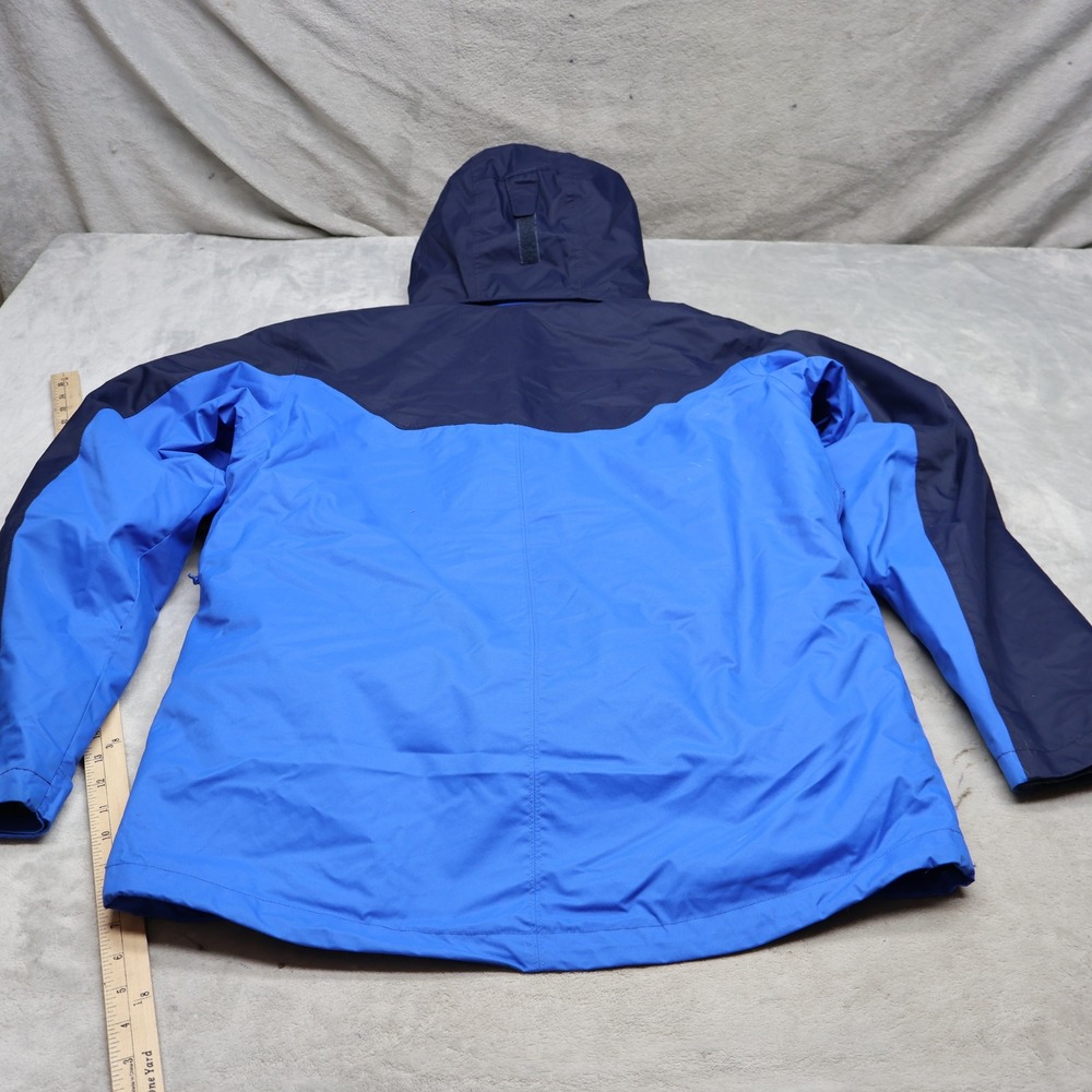 Columbia Jacket Men Medium Blue Whirlibird Omni-Heat Insulated Rmvble Liner 3in1 - Picture 10 of 16